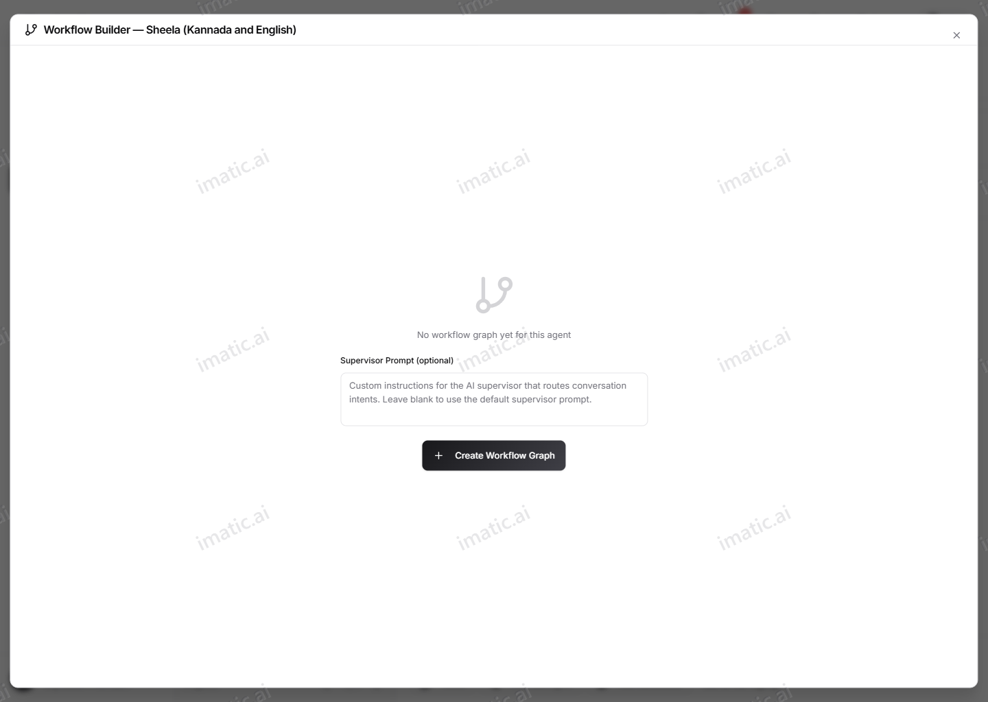 أداة Workflow Builder